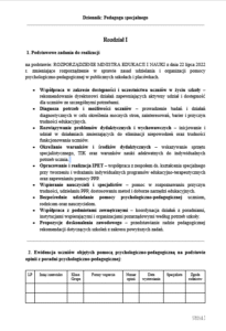 Dziennik pedagoga specjalnego + dokumentacja pomocy psychologiczno pedagogicznej w szkole podstawowej - obrazek 6