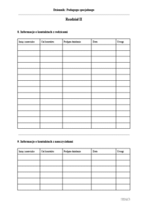 Dziennik pedagoga specjalnego + dokumentacja pomocy psychologiczno pedagogicznej w szkole podstawowej - obrazek 8