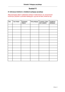 Dziennik pedagoga specjalnego + dokumentacja pomocy psychologiczno pedagogicznej w szkole podstawowej - obrazek 10