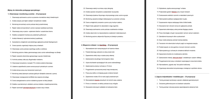Dziennik pedagoga specjalnego + dokumentacja pomocy psychologiczno pedagogicznej w szkole podstawowej - obrazek 11
