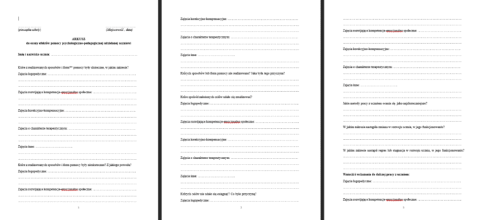 Dziennik pedagoga specjalnego + dokumentacja pomocy psychologiczno pedagogicznej w szkole podstawowej - obrazek 13