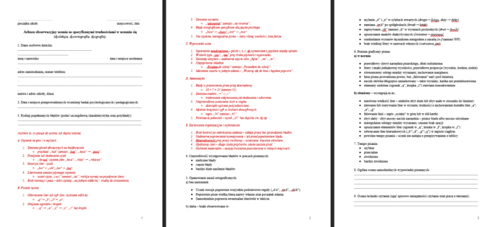 Dziennik pedagoga specjalnego + dokumentacja pomocy psychologiczno pedagogicznej w szkole podstawowej - obrazek 14
