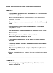 Dziennik Zajęć Rewalidacyjnych - szkoła podstawowa + przedszkole - obrazek 9