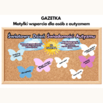 Gazetka: Motylki wsparcia dla osób z autyzmem