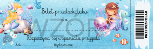 Bilety na rozpoczęcie przedszkola